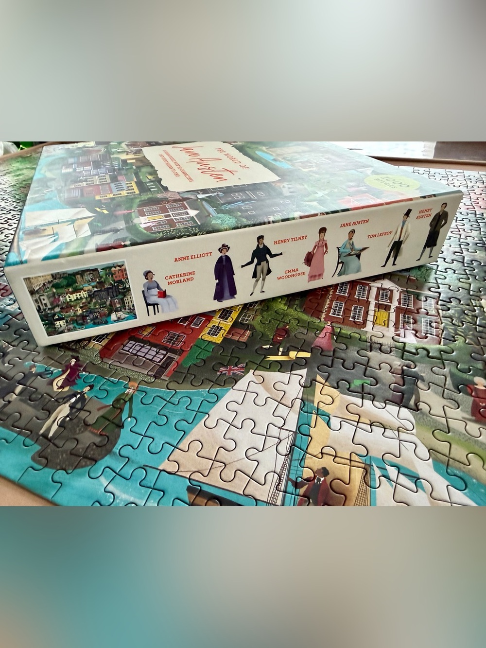 The World of Jane Austen Art Print Puzzle- 1000 Pieces - Picture 4 of 13